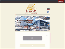 Tablet Screenshot of hotelauhof.at